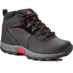 Derby męskie: Półbuty COLUMBIA - Youth Newton Ridge BY2852 Black/Mountain Red 010