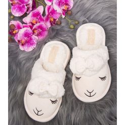 Kapcie damskie Natural Style NS-263 Białe. Białe kapcie damskie NATURAL STYLE, z bawełny. Za 36,00 zł.