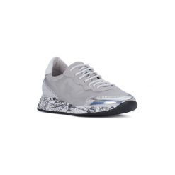 Buty Frau SATIN SILVER. Szare trampki i tenisówki damskie marki Frau, bez wzorów, bez zapięcia. Za 436,49 zł.