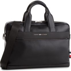 Torba na laptopa TOMMY HILFIGER - Th City Slim Compute AW0AM003897 002. Czarne torby na laptopa marki TOMMY HILFIGER, ze skóry ekologicznej. Za 599,00 zł.
