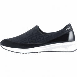 Högl tenisówki damskie slip-on Plummy 41 czarny. Czarne trampki i tenisówki damskie HÖGL, bez wzorów, z gore-texu, bez zapięcia. Za 719,00 zł.