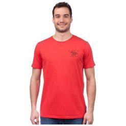Globe T-Shirt Męski Wokstar S Czerwony. Czerwone koszulki męskie marki Globe, s, bez wzorów, bez kołnierzyka. W wyprzedaży za 85,00 zł.