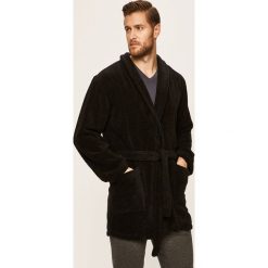 Emporio Armani - Szlafrok. Niebieskie szlafroki męskie s, z bawełny. W wyprzedaży za 399,90 zł.