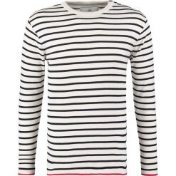 Swetry klasyczne męskie: Kronstadt OSCAR Sweter off white/navy/red