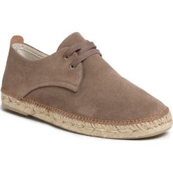 Espadryle TONI PONS - Dover Taupe. Pomarańczowe espadryle męskie Toni Pons, bez wzorów, ze skóry. Za 269,00 zł.