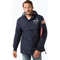 Alpha Industries - Kurtka męska, niebieski. Czarne kurtki męskie marki Alpha Industries, m, z aplikacjami. Za 899,95 zł.