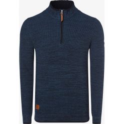 Camel Active - Sweter męski, niebieski. Brązowe swetry męskie Camel Active, xl, bez wzorów, ze skóry, bez kołnierzyka, bez kaptura. Za 399,95 zł.