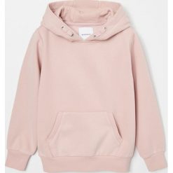 Bluza dresowa z kapturem - Różowy. Różowe bluzy damskie Reserved, bez wzorów, z dresówki, bez rękawów, z kapturem. Za 49,99 zł.
