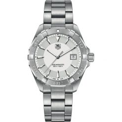 RABAT ZEGAREK TAG HEUER AQUARACER WAY1111.BA0928. Szare zegarki męskie marki TAG HEUER, ze stali. W wyprzedaży za 4440,00 zł.