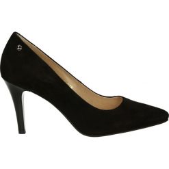 Czółenka - 1403 CAM NERO. Czarne czółenka zamszowe Venezia. Za 219,00 zł.