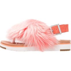 Klapki damskie: UGG HOLLY Japonki fusion coral