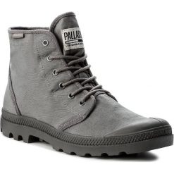 Trapery PALLADIUM - Pampa Hi Orginale Tc 75554-019-M French Metal/Forged Iron. Szare buty zimowe męskie Palladium, z tworzywa sztucznego. W wyprzedaży za 239,00 zł.
