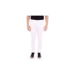 Spodnie z pięcioma kieszeniami Dondup UP235BS015UVPTD. Białe spodnie męskie Dondup, m, bez wzorów. Za 472,95 zł.