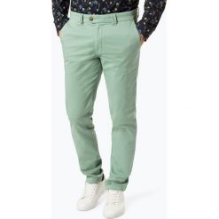 Finshley & Harding - Chinosy męskie, zielony. Zielone spodnie męskie marki Finshley & Harding, m, bez wzorów, eleganckie. Za 249,95 zł.