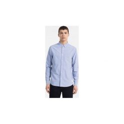 Koszule z długim rękawem Calvin Klein Jeans J30J307018 WILBENS. Niebieskie koszule męskie Calvin Klein Jeans, s, bez wzorów, z jeansu, bez kołnierzyka, z długim rękawem. Za 248,52 zł.