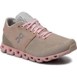 Buty ON - Cloud X 99904 Sand/Rose. Brązowe buty sportowe damskie On, z materiału, sportowe, do biegania. Za 649,00 zł.