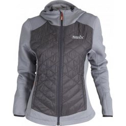 Swix Bluza Damska Cirrus Hybrid, Szara, S. Szare bluzy sportowe damskie marki Swix, s, z materiału. W wyprzedaży za 529,00 zł.