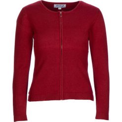 Kardigan w kolorze bordowym. Czerwone swetry damskie Cachemire Closet, s, bez wzorów, z wełny. W wyprzedaży za 169,95 zł.