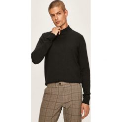 Premium by Jack&Jones - Sweter. Szare swetry męskie Premium by Jack&Jones, xl, bez wzorów, z bawełny, z golfem, bez kaptura. W wyprzedaży za 69,90 zł.