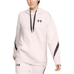 Under Armour Taped Bluza Beżowy. Brązowe bluzy damskie Under Armour, l, z nadrukiem, z bawełny, bez rękawów, bez kaptura. Za 274,95 zł.