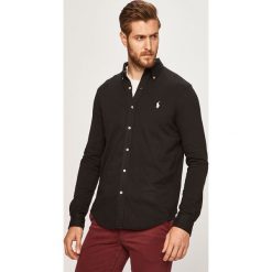 Polo Ralph Lauren - Koszula. Czarne koszule męskie Polo Ralph Lauren, s, bez wzorów, z bawełny, casualowe, polo, z długim rękawem. Za 479,90 zł.
