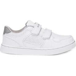 BUTY DZIECIĘCE NA RZEP KT002 - BIAŁE. Białe buciki niemowlęce Inny, z materiału. Za 59,00 zł.