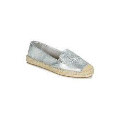 Espadryle Lauren Ralph Lauren DESTINI. Szare espadryle damskie Lauren Ralph Lauren, bez wzorów, bez obcasa. Za 343,20 zł.