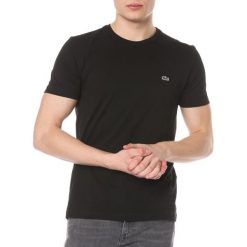 Lacoste Koszulka Czarny. Czarne podkoszulki męskie Lacoste, xl, z nadrukiem, z bawełny. Za 180,95 zł.