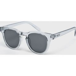 Vans - Okulary VN0A3HISHTH1. Szare okulary przeciwsłoneczne męskie marki Vans, z materiału, okrągłe. Za 59,90 zł.