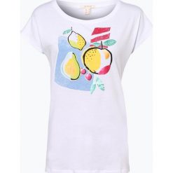 Esprit Casual - T-shirt damski, czarny. Czarne t-shirty damskie marki Esprit Casual, s, z nadrukiem, z bawełny, casualowe, bez kołnierzyka. Za 69,95 zł.