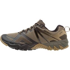 Merrell FLEX GTX Obuwie hikingowe dusty olive. Zielone buty sportowe męskie Merrell, z tworzywa sztucznego, bez zapięcia, outdoorowe. Za 569,00 zł.