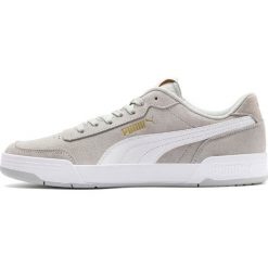 Puma Caracal SD Tenisówki Szary. Szare trampki męskie Puma, bez wzorów, ze skóry, bez zapięcia. Za 274,95 zł.