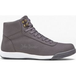 Wysokie sneakersy bonprix szary. Szare sneakersy męskie bonprix, bez zapięcia. Za 109,99 zł.