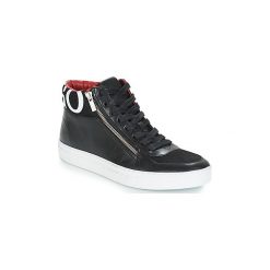 Buty HUGO FUTURISM ITO NAMS. Czarne trampki męskie HUGO, bez wzorów, bez zapięcia. Za 549,50 zł.