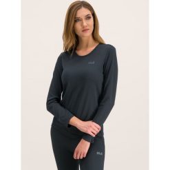 Bluzka Jack Wolfskin Sky Range 1806721-6000. Czarne bluzki damskie Jack Wolfskin, m, bez wzorów, bez kołnierzyka, bez rękawów. W wyprzedaży za 129,00 zł.