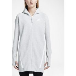 Kurtka Nike Tech Fleece Ccoon-Mesh (725844-051). Brązowe bluzy damskie Nike, na wiosnę, z bawełny. Za 239,99 zł.