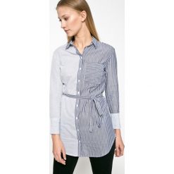 Tally Weijl - Koszula. Szare bluzki damskie TALLY WEIJL, xs, w paski, z bawełny, klasyczne, z klasycznym kołnierzykiem, z długim rękawem. W wyprzedaży za 49,90 zł.