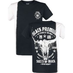 Black Premium by EMP Rebel Soul T-Shirt czarny/biały. Białe t-shirty męskie z nadrukiem Black Premium by EMP, m, z okrągłym kołnierzem. Za 49,90 zł.