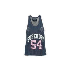 Topy damskie: Topy na ramiączkach / T-shirty bez rękawów Superdry ATHLECTIC LACE