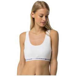 Tommy Hilfiger Damski Biustonosz Sportowy Cotton Iconic Bralette 1387904878-100 Biała (Rozmiar S). Białe biustonosze sportowe marki TOMMY HILFIGER, s. W wyprzedaży za 123,00 zł.