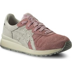 Sneakersy ASICS - ONITSUKA TIGER Tiger Ally D701L Parfait Pink/Vaporous Grey 2090. Różowe półbuty damskie marki Asics, bez wzorów, ze skóry, bez obcasa, na płaskiej podeszwie, bez zapięcia. W wyprzedaży za 339,00 zł.