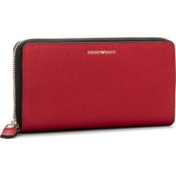 Portfele damskie: Duży Portfel Damski EMPORIO ARMANI – Y3H010 YDD1A 80003 Rosso