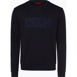 HUGO - Męska bluza nierozpinana – Dicago-U6, niebieski. Niebieskie bluzy męskie HUGO, s, z nadrukiem. Za 429,95 zł.