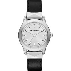 Zegarek KARL LAGERFELD - Labelle Stud KL3805 Black/Silver. Czarne zegarki damskie KARL LAGERFELD. Za 925,00 zł.