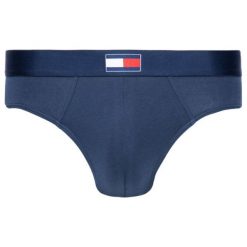 Slipy TOMMY HILFIGER UM0UM00894. Białe slipy męskie TOMMY HILFIGER, xl, bez wzorów, z elastanu. Za 89,00 zł.