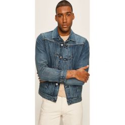 Levi's Made & Crafted - Kurtka jeansowa. Niebieskie płaszcze męskie Levi's® Made & Crafted, s, bez wzorów, z bawełny, krótkie, bez kaptura. W wyprzedaży za 499,90 zł.
