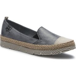 Espadryle MACIEJKA - 03578-20/00-5 Bardzo Ciemny Popiel. Szare espadryle damskie Maciejka, bez wzorów, ze skóry, bez obcasa, na płaskiej podeszwie. Za 239,00 zł.
