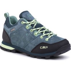Trekkingi CMP - Alcor Low Wmn Trekking Shoes Wp 39Q4896 Petrol E905. Zielone trapery damskie CMP, ze skóry, bez obcasa, bez zapięcia. Za 349,00 zł.