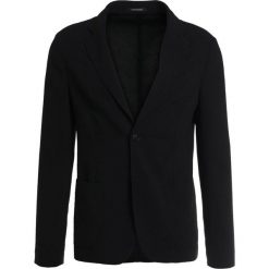 Emporio Armani GIACCA Marynarka nero. Czarne kurtki męskie Emporio Armani, m, bez wzorów, z poliesteru. W wyprzedaży za 890,55 zł.