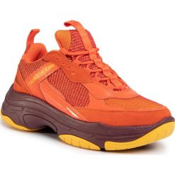 Sneakersy CALVIN KLEIN JEANS - Marvin B4S0133 Multi Orange. Pomarańczowe sneakersy męskie Calvin Klein Jeans, bez zapięcia. W wyprzedaży za 389,00 zł.